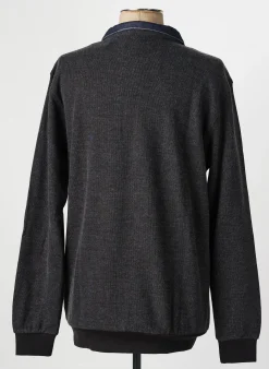 Sweat-shirt Easyline Gris Manches Longues