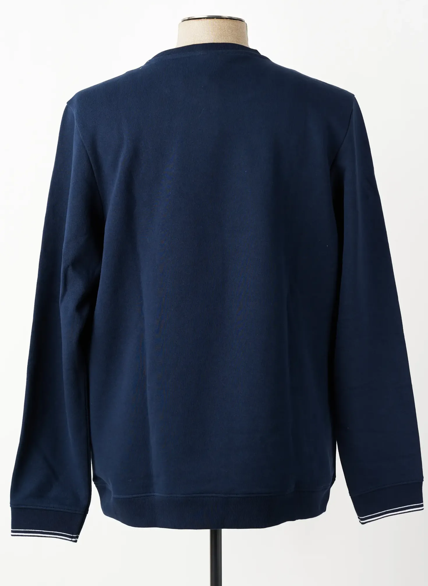 Sweat-shirt Elle Est Ou La Mer Bleu Manches Longues