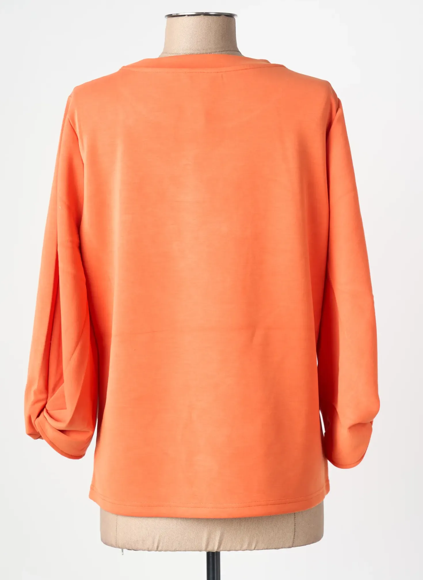 Sweat-shirt Esqualo Orange Manches Longues