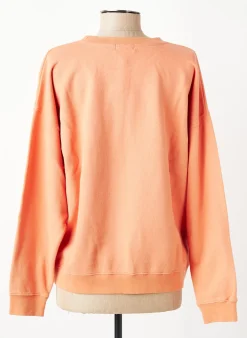 Sweat-shirt French Disorder Orange Manches Longues
