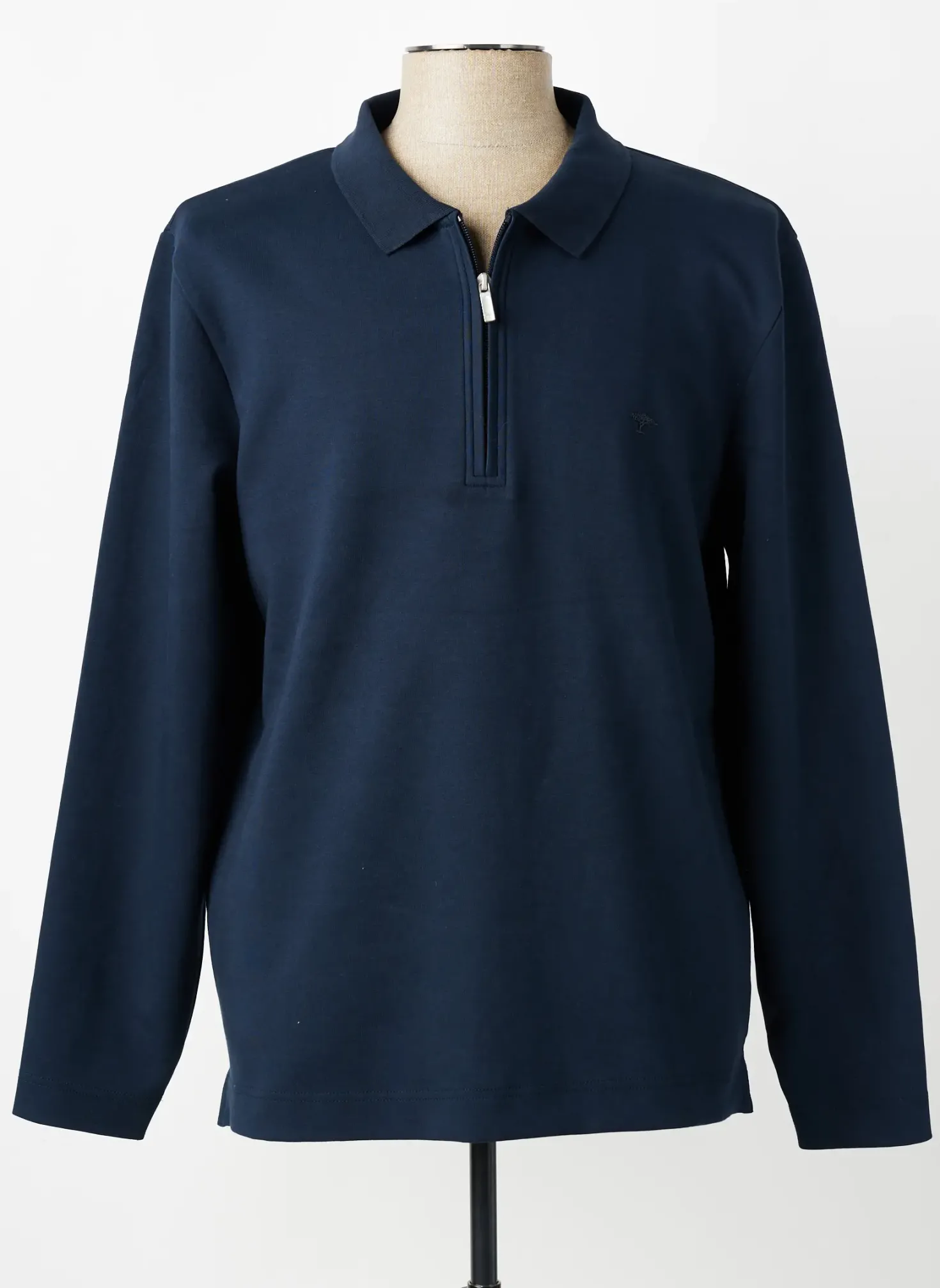 Sweat-shirt Fynch-hatton Bleu Manches Longues