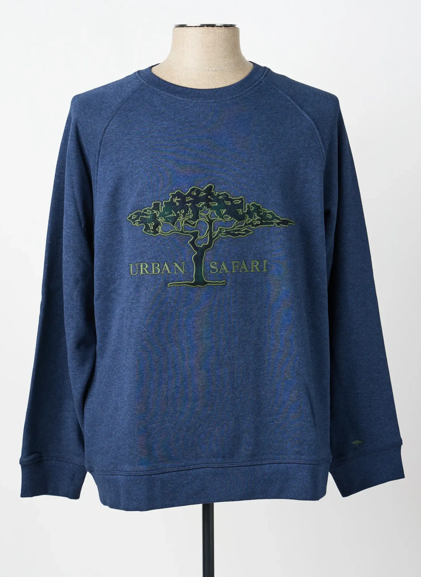 Sweat-shirt Fynch-hatton Bleu Manches Longues