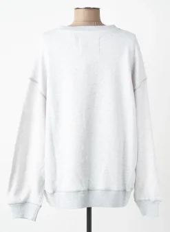 Sweat-shirt Gant Gris Manches Longues