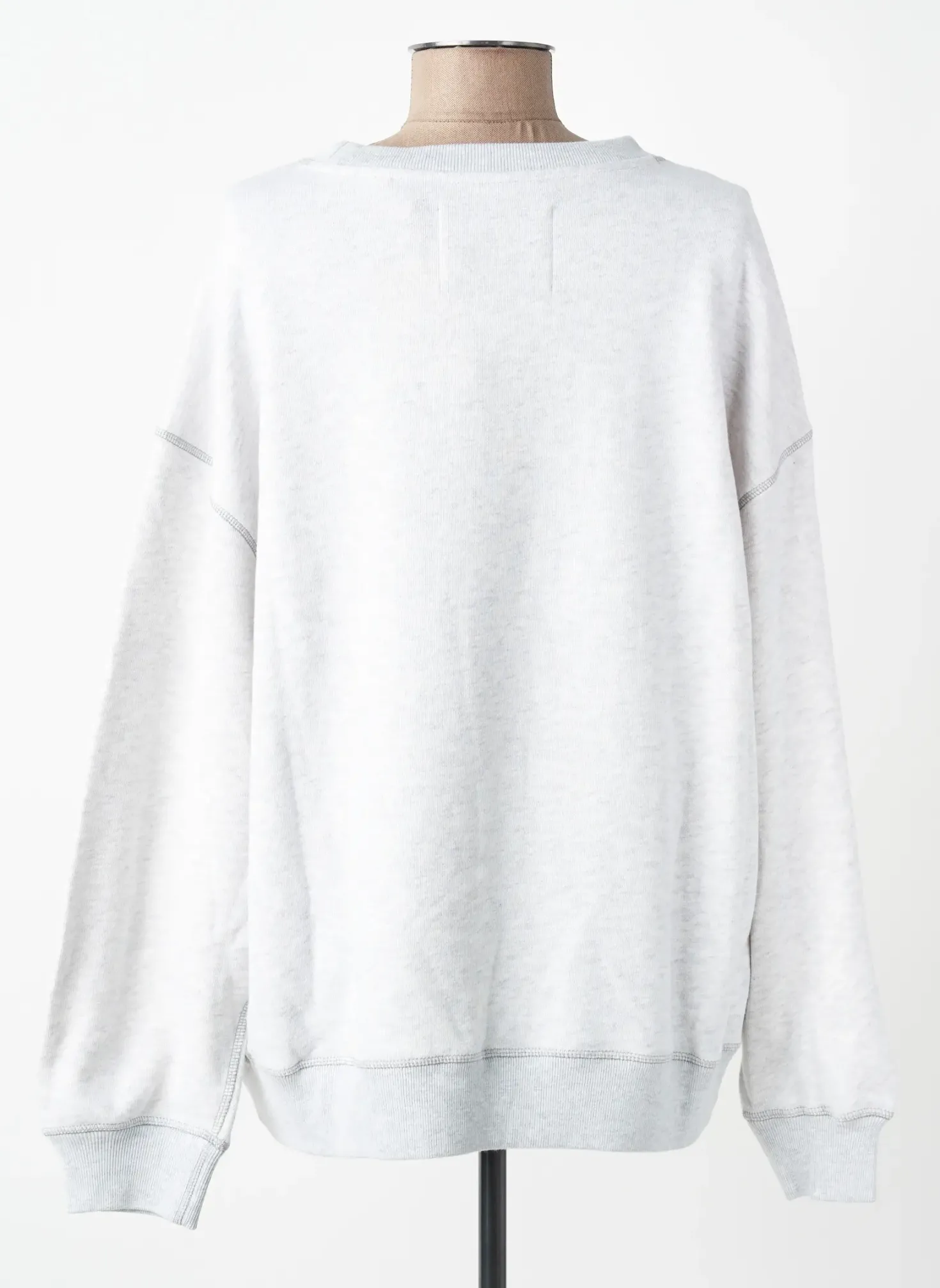 Sweat-shirt Gant Gris Manches Longues