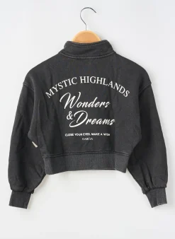 Sweat-shirt Garcia Gris Manches Longues