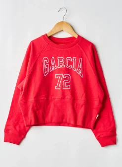 Sweat-shirt Garcia Rouge