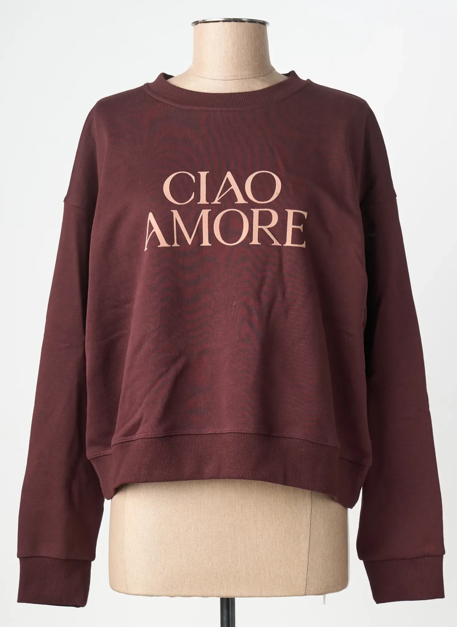 Sweat-shirt Grace & Mila Violet Manches Longues
