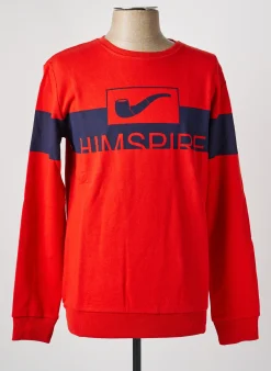 Sweat-shirt Himspire Rouge Manches Longues