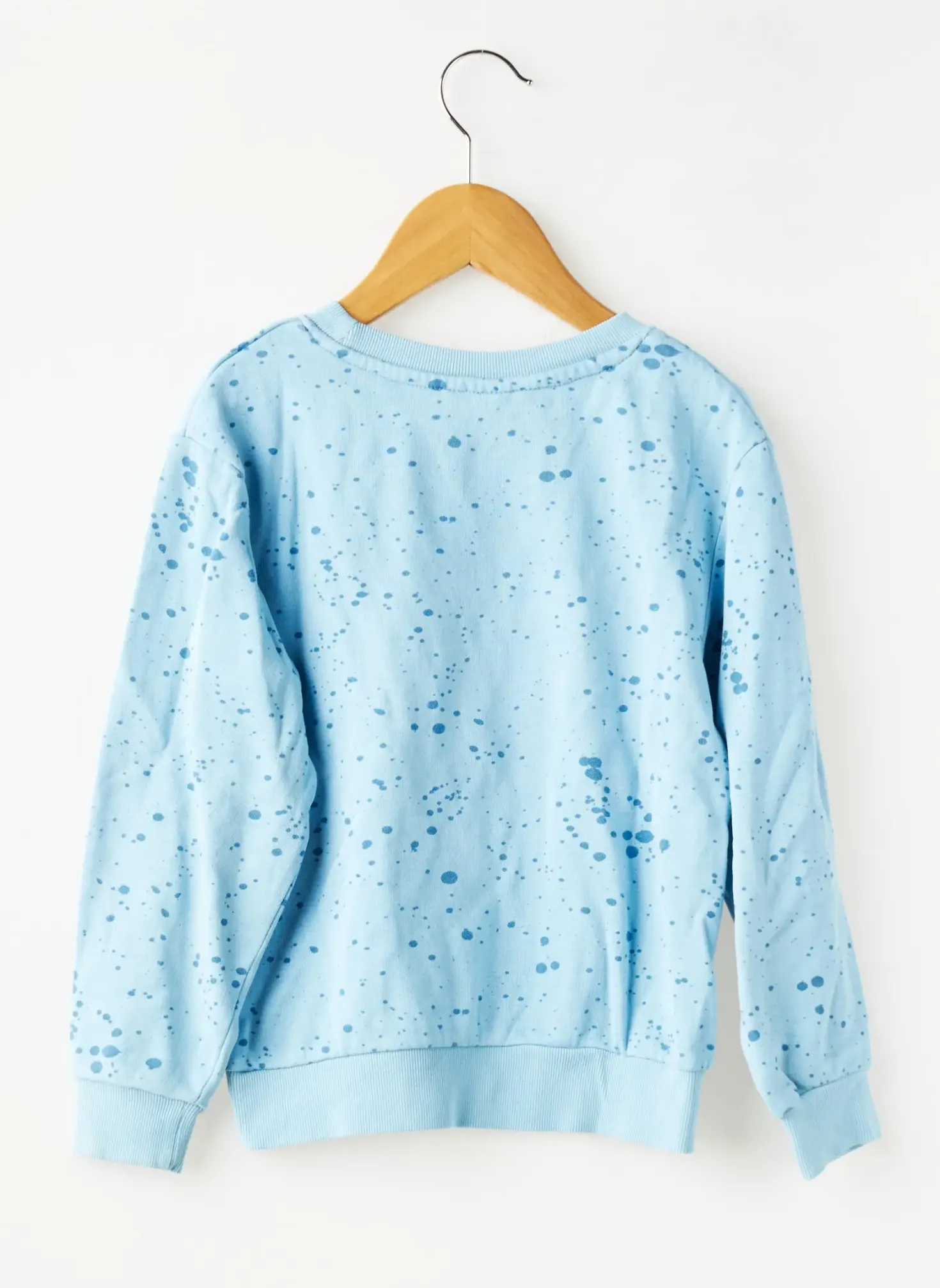 Sweat-shirt H&m Bleu Manches Longues