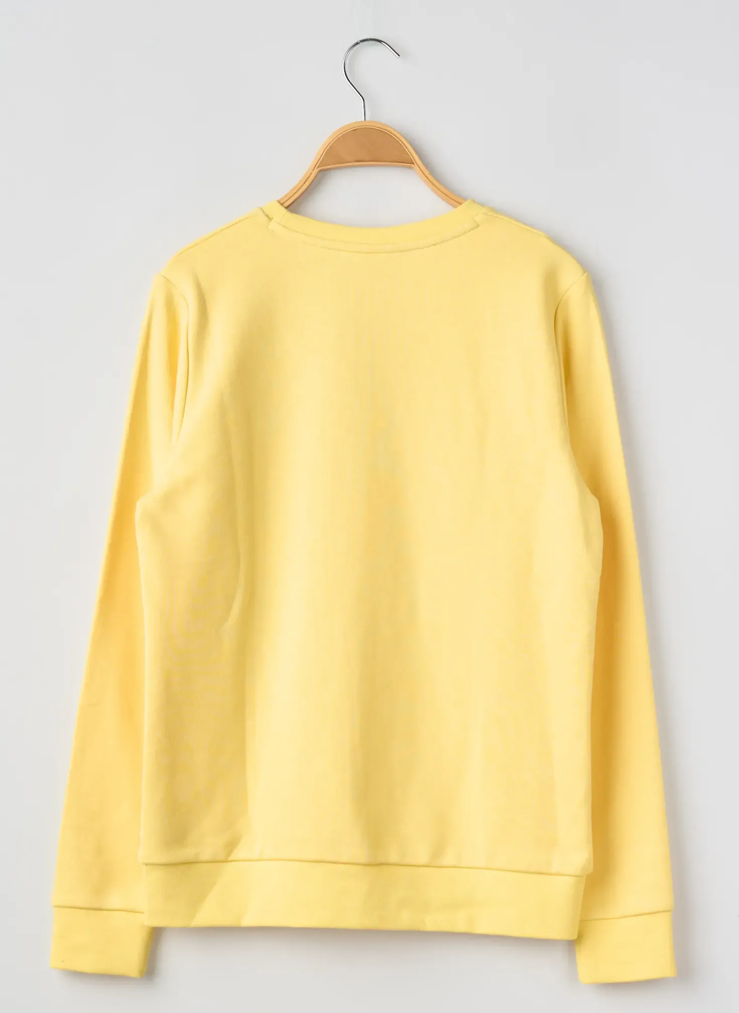 Sweat-shirt Hugo Boss Jaune Manches Longues
