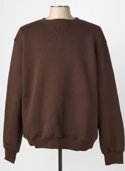 Sweat-shirt Imperial Marron Manches Longues