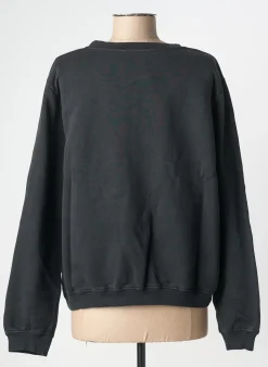 Sweat-shirt Imprevu Bleu Manches Longues