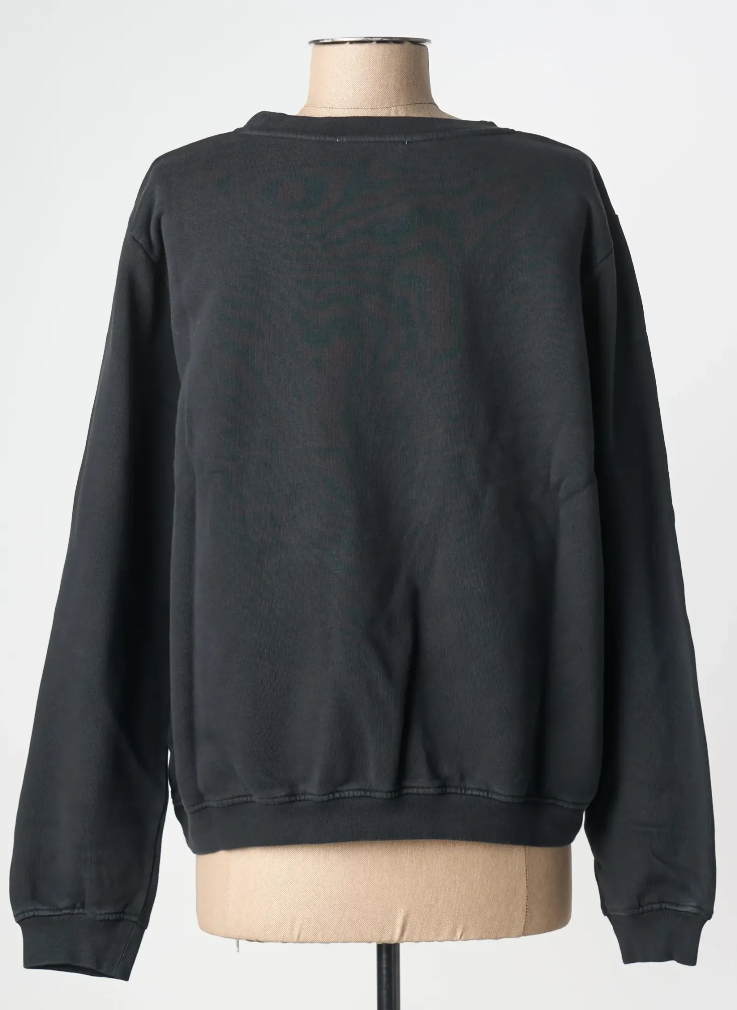 Sweat-shirt Imprevu Bleu Manches Longues