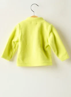 Sweat-shirt In Extenso Vert Manches Longues