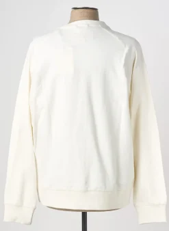 Sweat-shirt Iron And Resin Beige Manches Longues