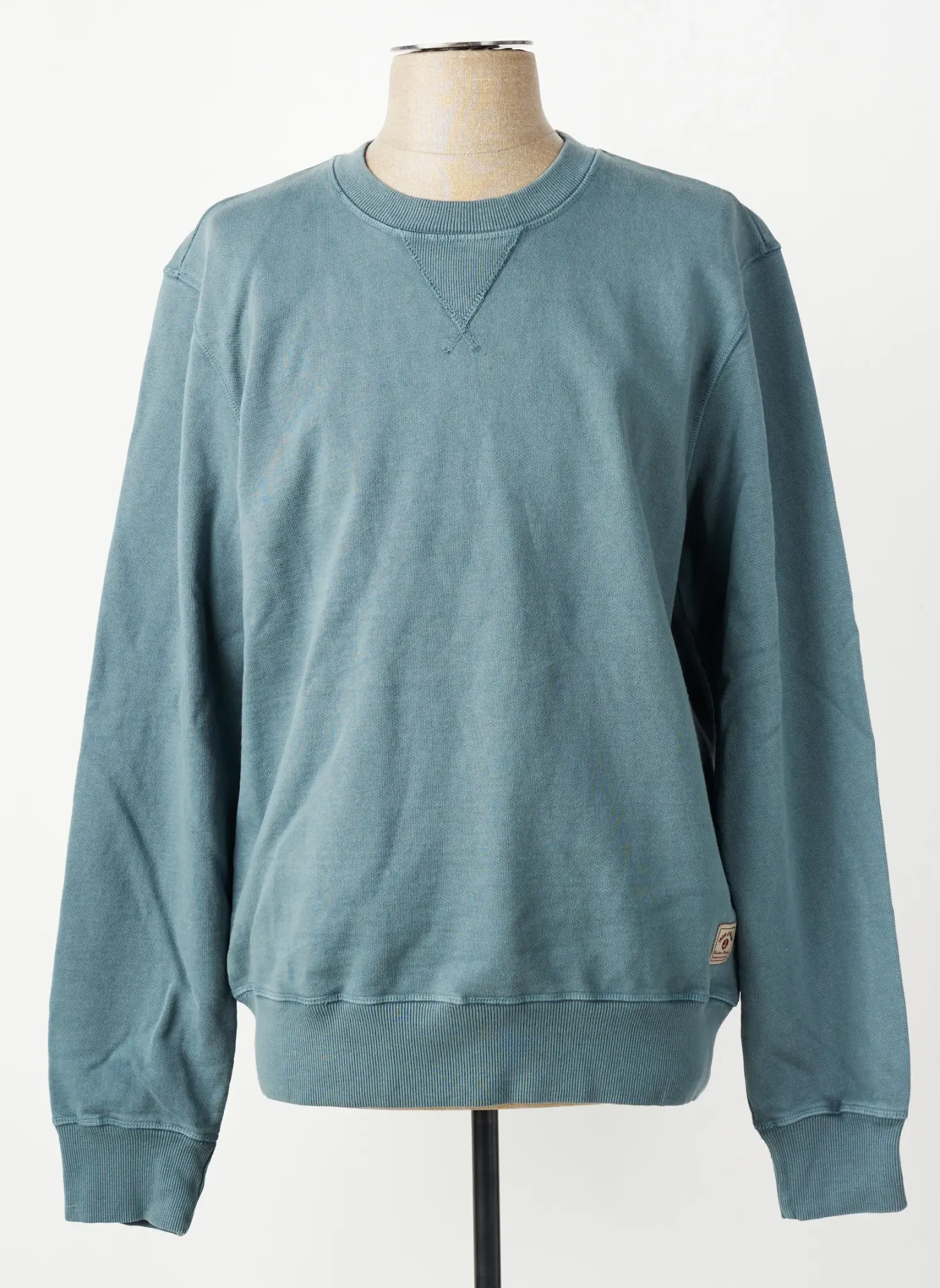 Sweat-shirt Iron And Resin Bleu Manches Longues