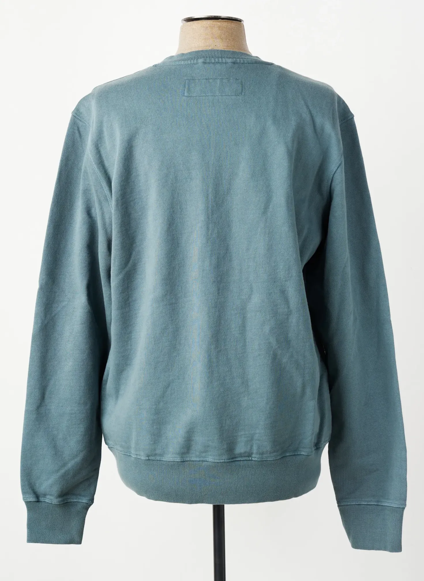 Sweat-shirt Iron And Resin Bleu Manches Longues
