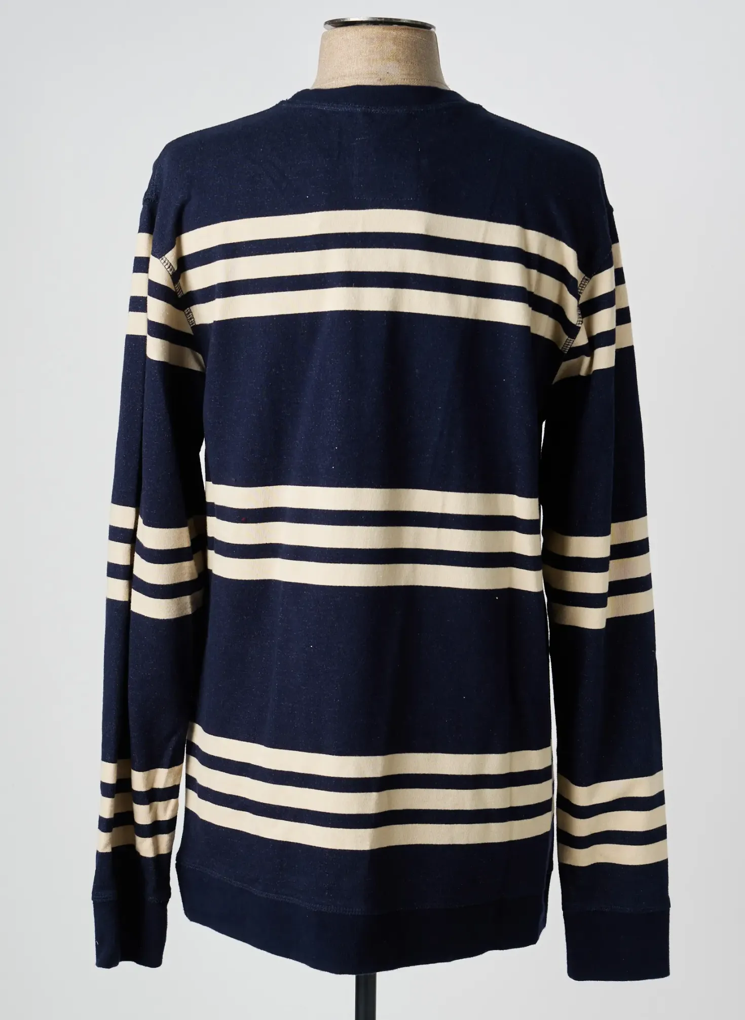 Sweat-shirt Iron And Resin Bleu Manches Longues