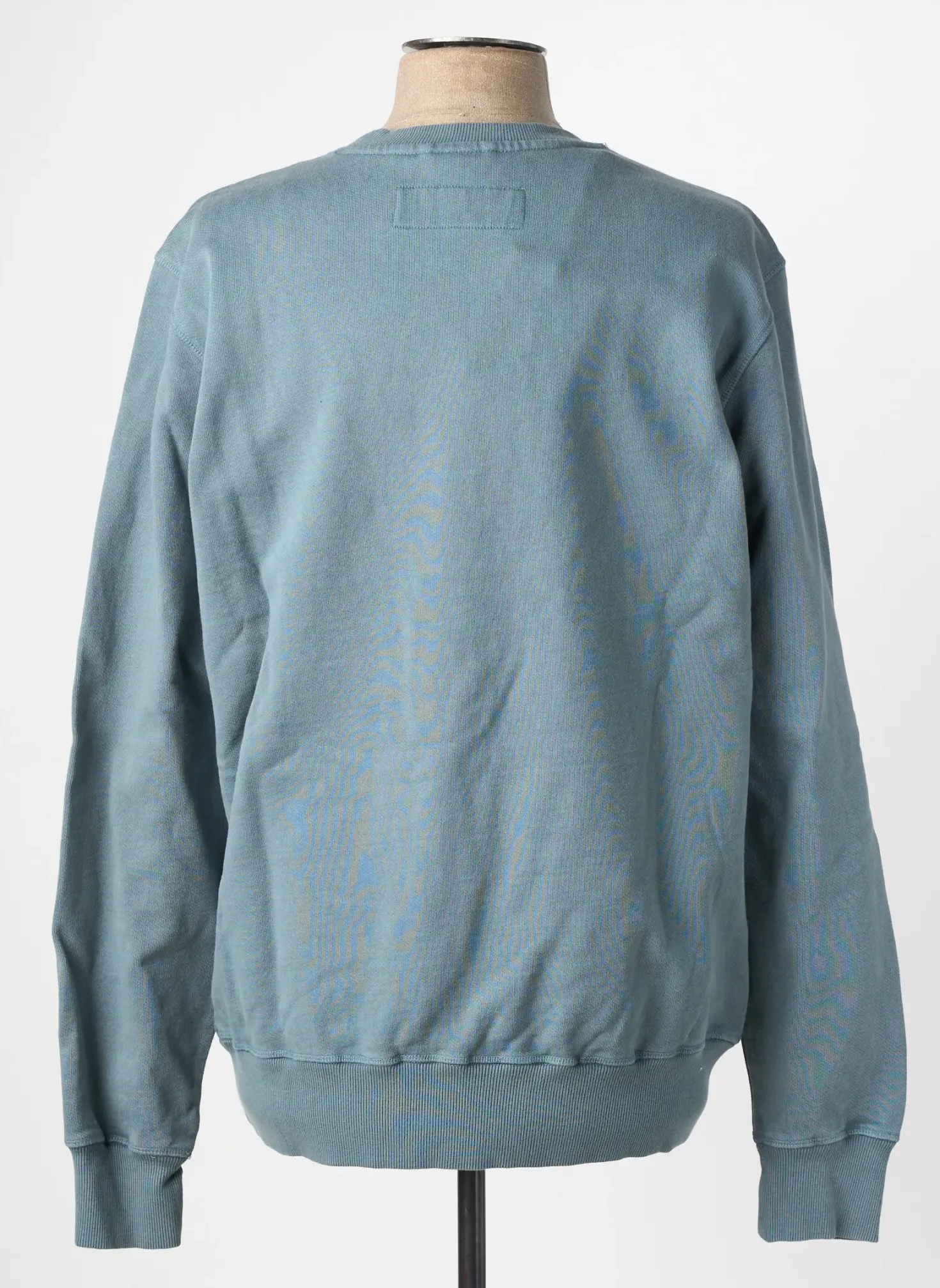 Sweat-shirt Iron And Resin Bleu Manches Longues