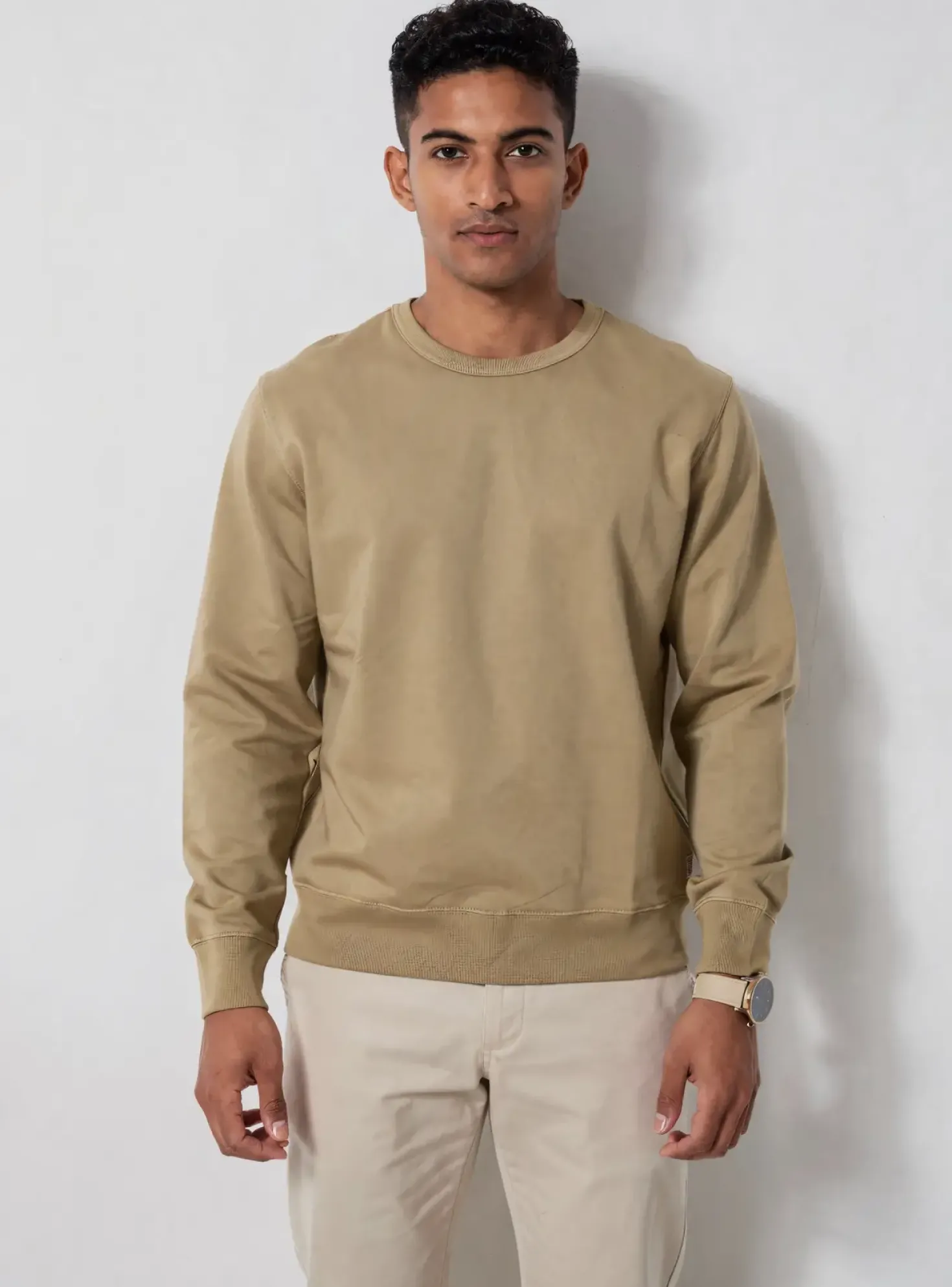 Sweat-shirt Iron And Resin Marron Manches Longues