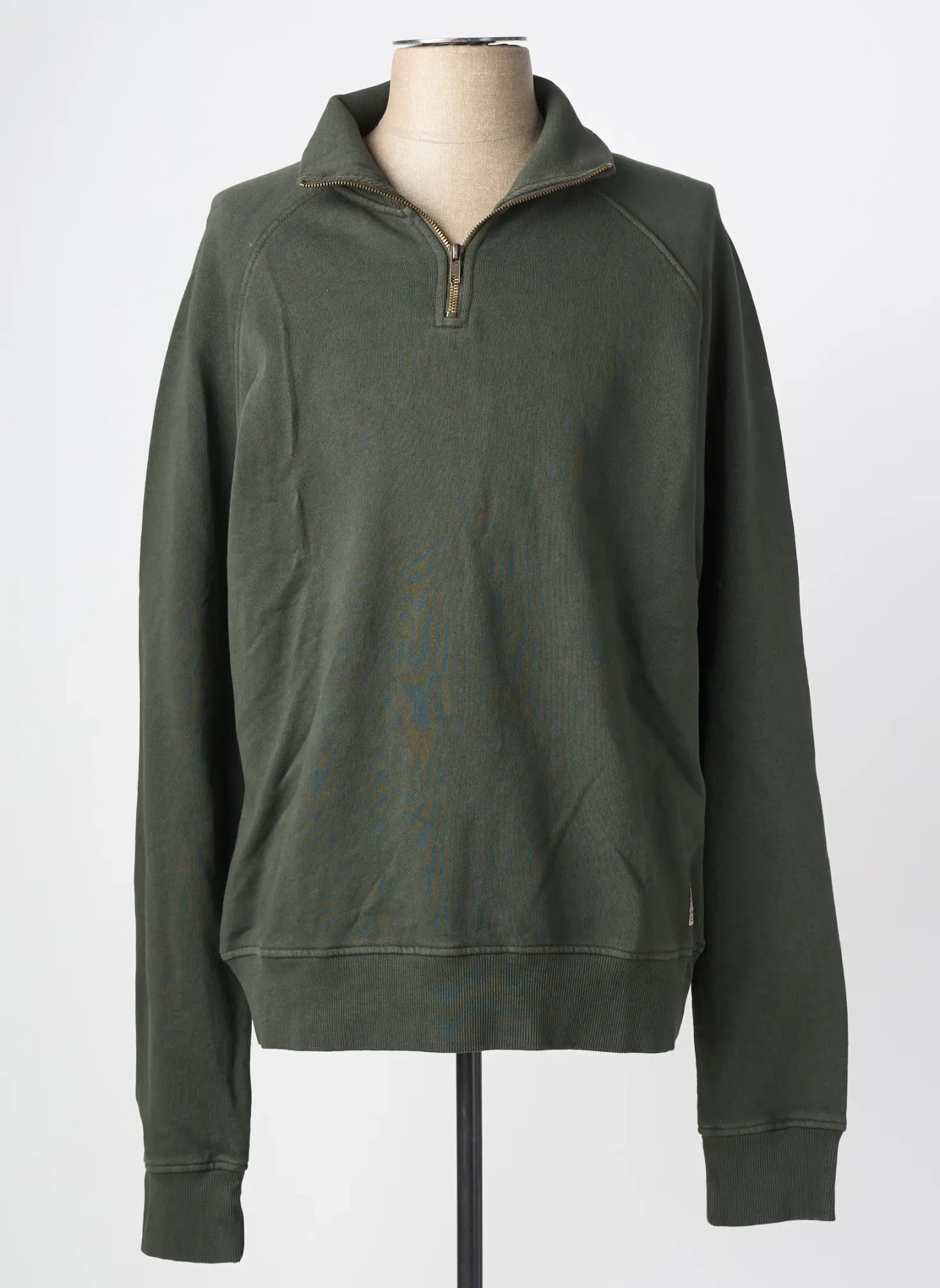 Sweat-shirt Iron And Resin Vert Manches Longues