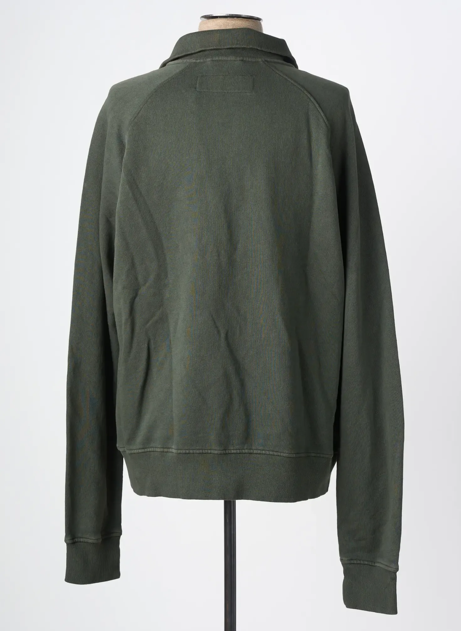 Sweat-shirt Iron And Resin Vert Manches Longues
