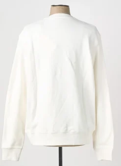 Sweat-shirt Jack & Jones Blanc Manches Longues