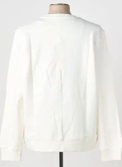 Sweat-shirt Jack & Jones Blanc Manches Longues