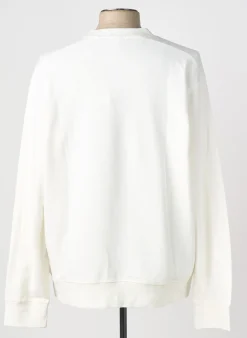 Sweat-shirt Jack & Jones Blanc Manches Longues
