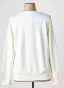Sweat-shirt Joy Of Life Blanc Manches Longues