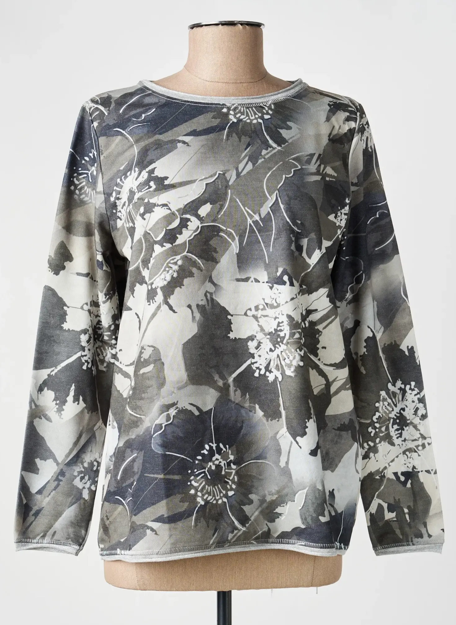 Sweat-shirt Joy Of Life Vert Manches Longues
