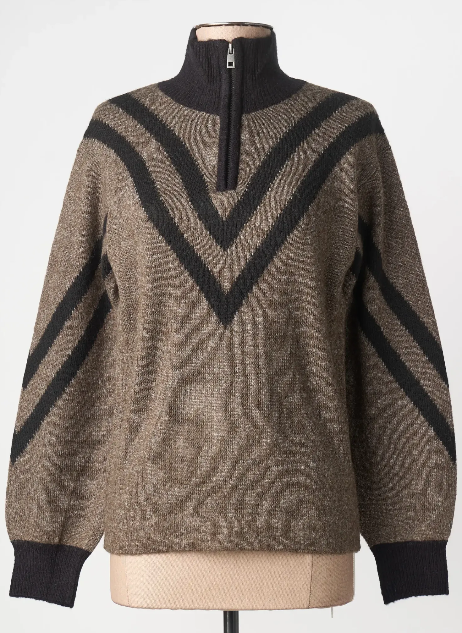 Sweat-shirt Kaffe Gris Manches Longues