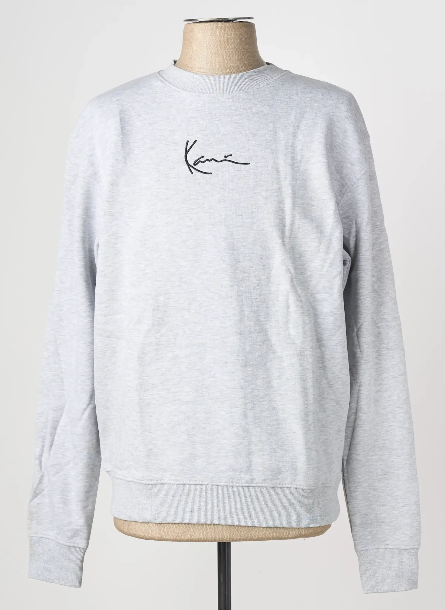 Sweat-shirt Karl Kani Gris Manches Longues