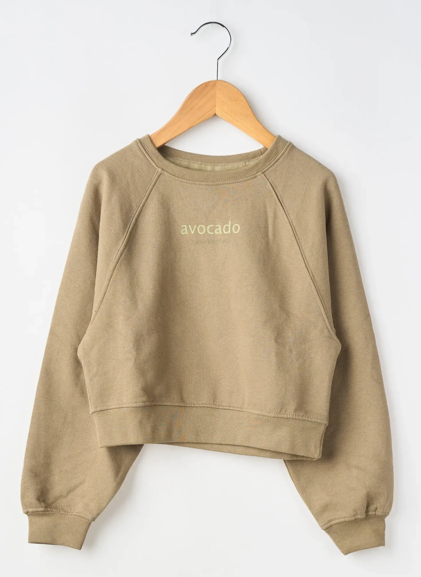 Sweat-shirt Kids Only Vert Manches Longues