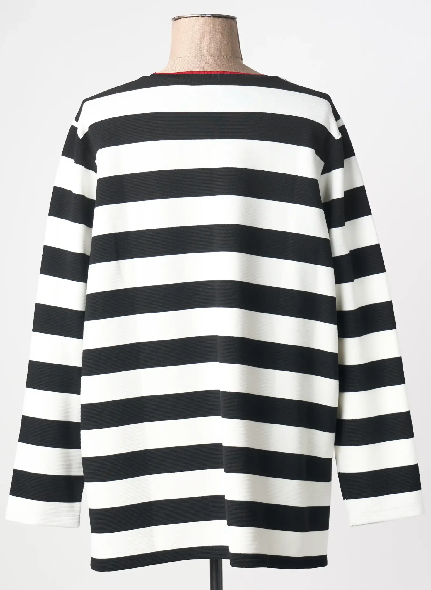 Sweat-shirt Leah Curve Noir Manches Longues