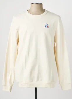 Sweat-shirt Le Coq Sportif Beige Manches Longues