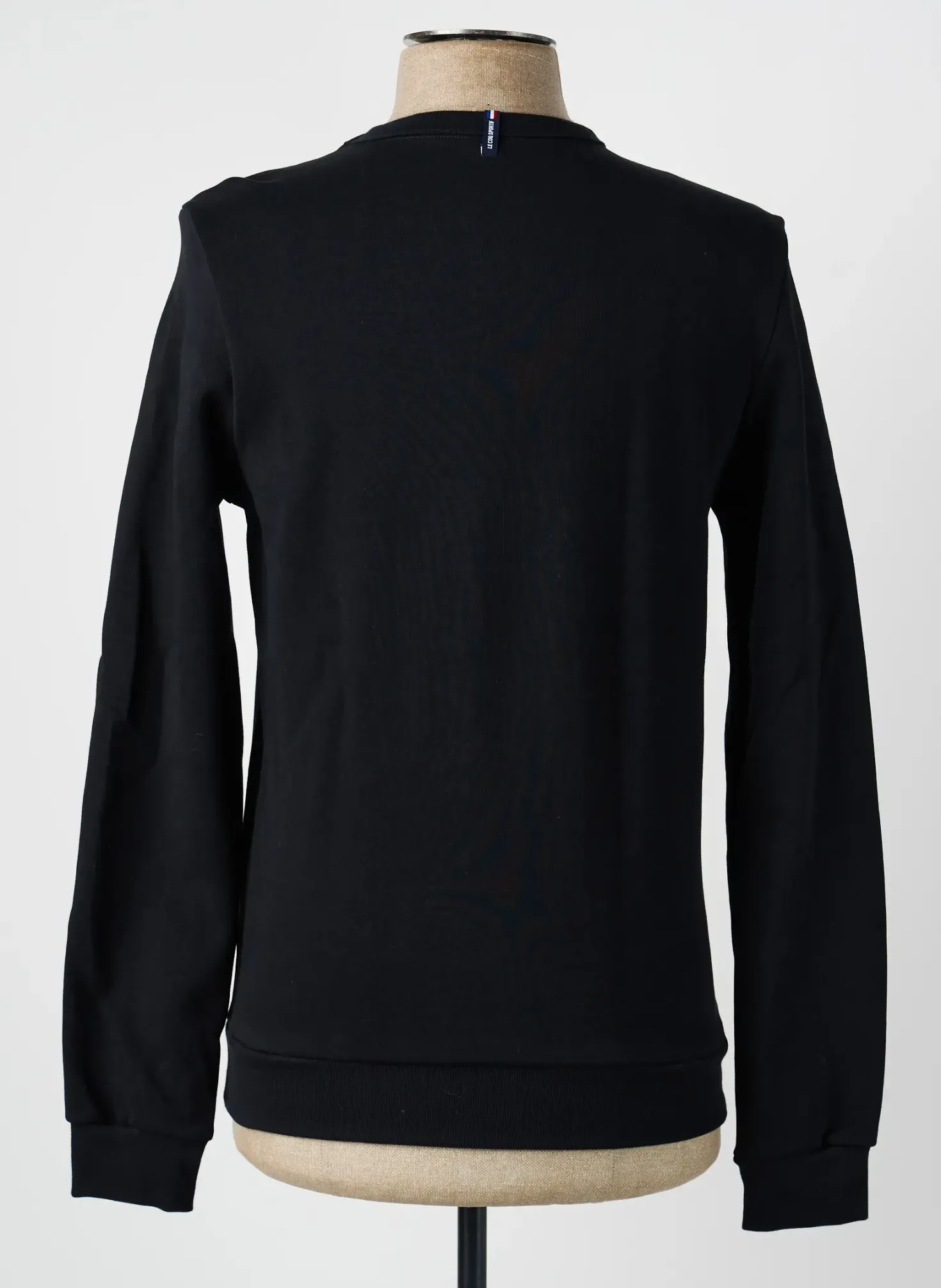 Sweat-shirt Le Coq Sportif Noir Manches Longues