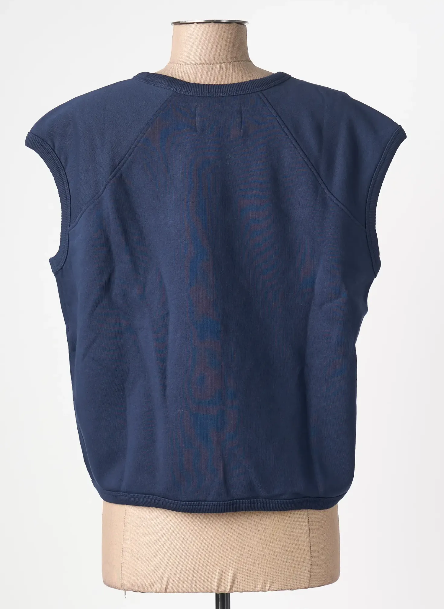 Sweat-shirt Leon & Harper Bleu Sans Manche