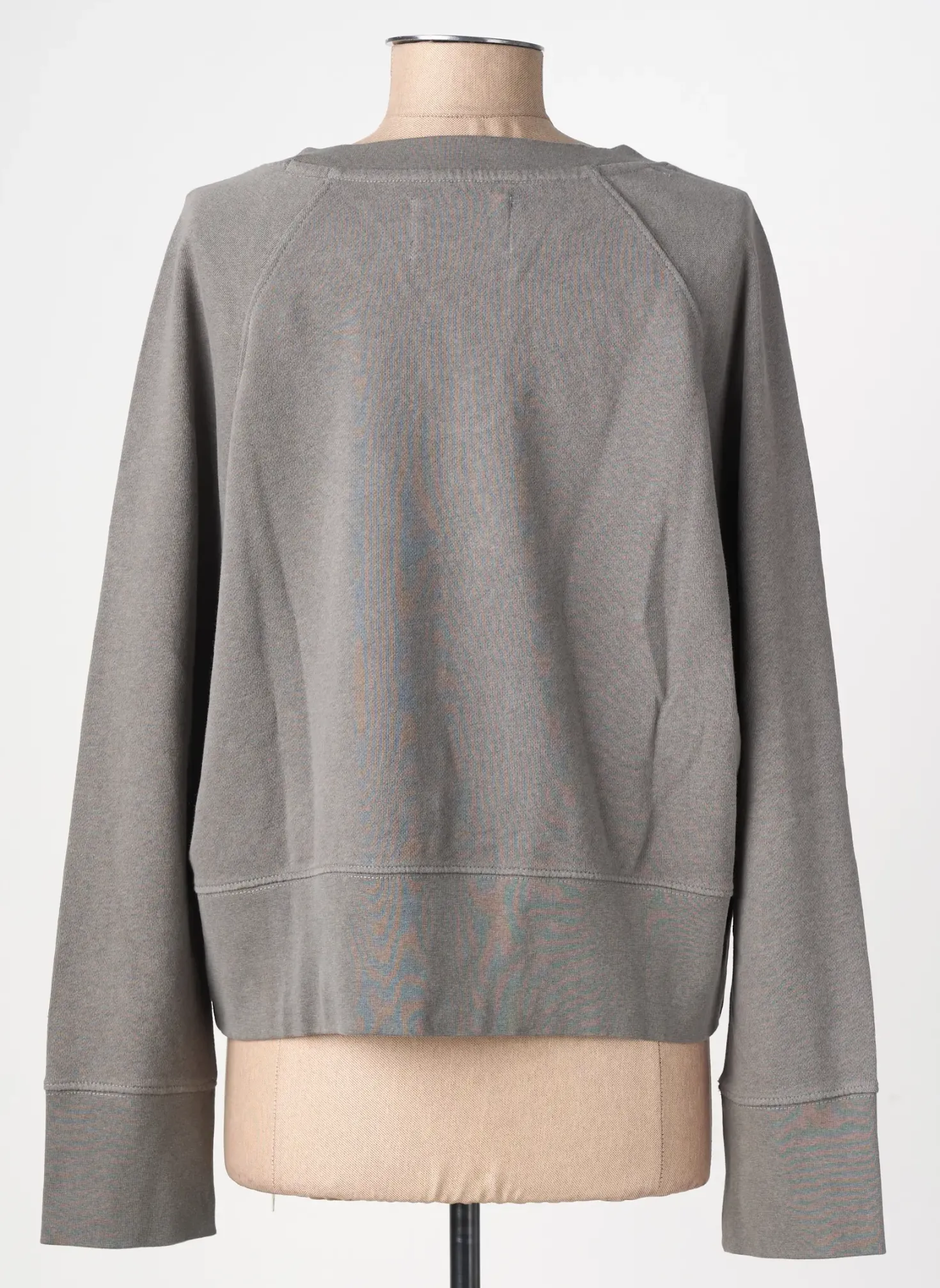 Sweat-shirt Leon & Harper Gris Manches Longues