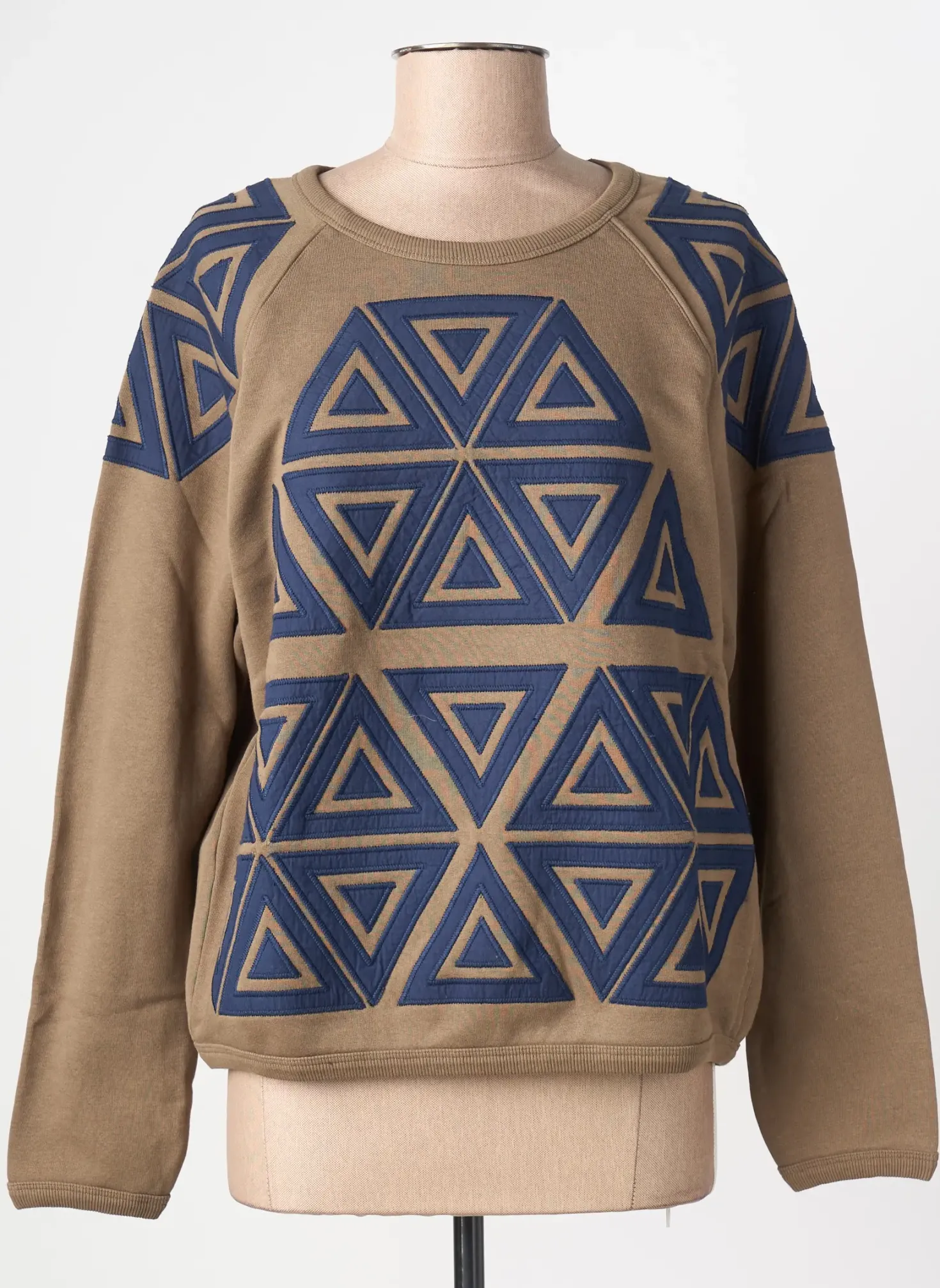Sweat-shirt Leon & Harper Marron Manches Longues