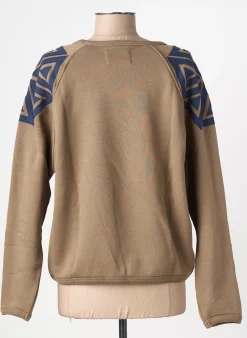 Sweat-shirt Leon & Harper Marron Manches Longues