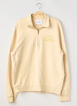 Sweat-shirt Les Deux Copenhague Beige Manches Longues