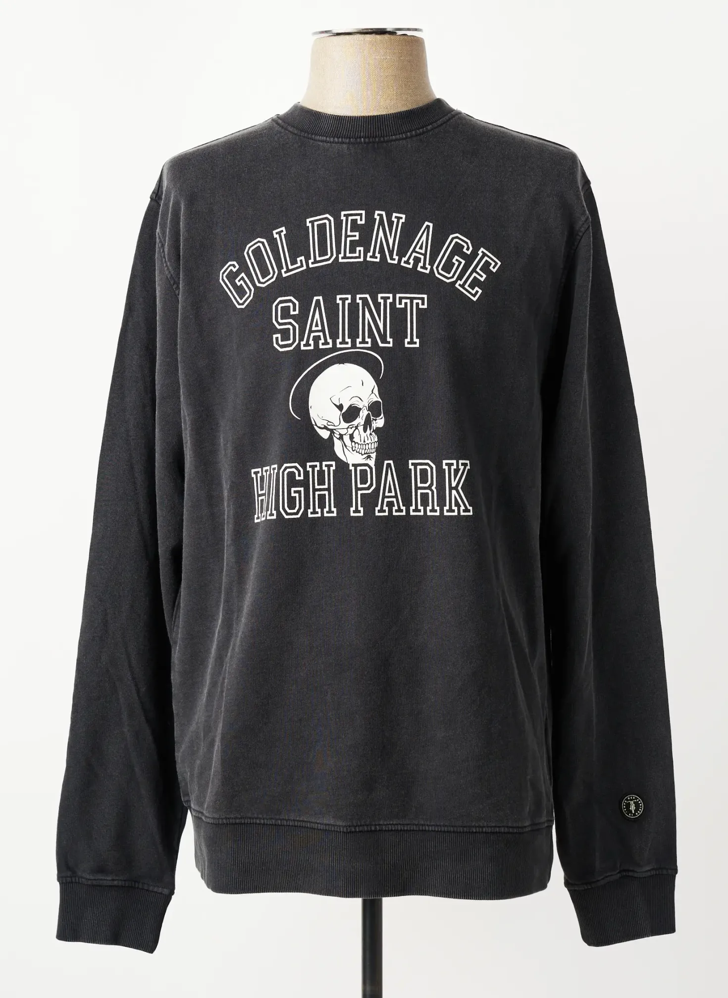 Sweat-shirt Le Temps Des Cerises Gris Manches Longues