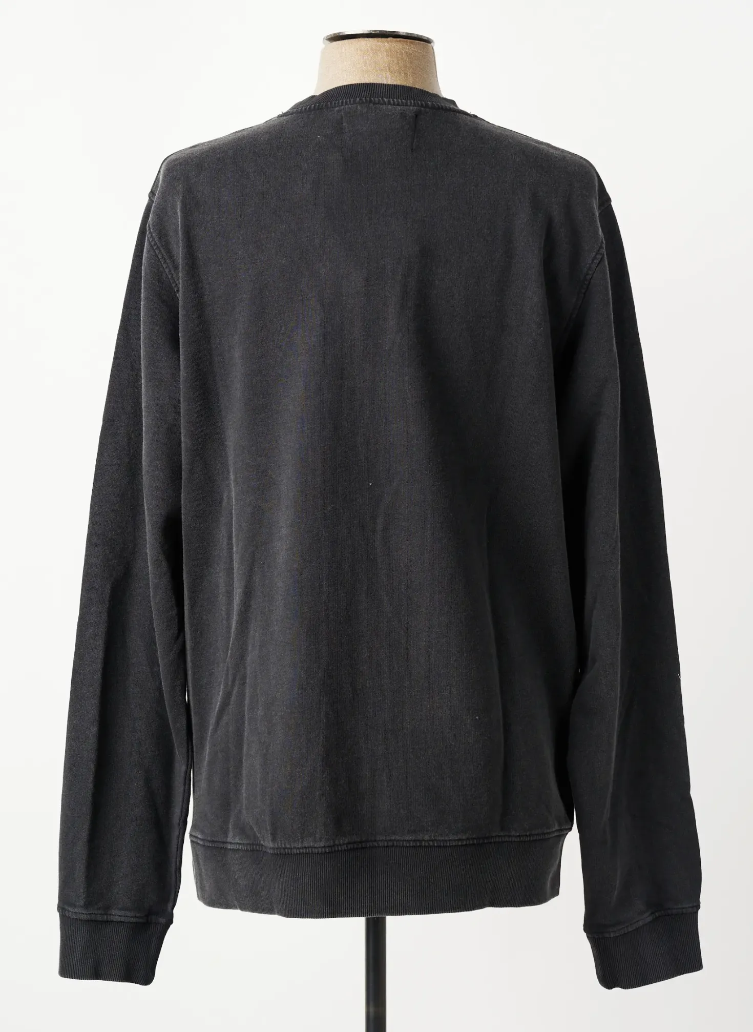 Sweat-shirt Le Temps Des Cerises Gris Manches Longues