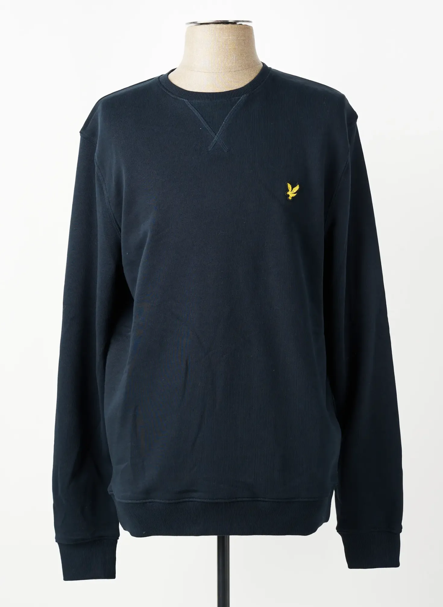 Sweat-shirt Lyle & Scott Bleu Manches Longues