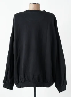 Sweat-shirt Marcello Collection Noir Manches Longues