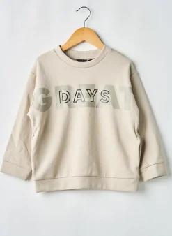 Sweat-shirt Mayoral Beige Manches Longues