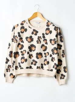 Sweat-shirt Mayoral Beige Manches Longues
