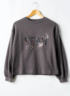 Sweat-shirt Mayoral Gris Manches Longues