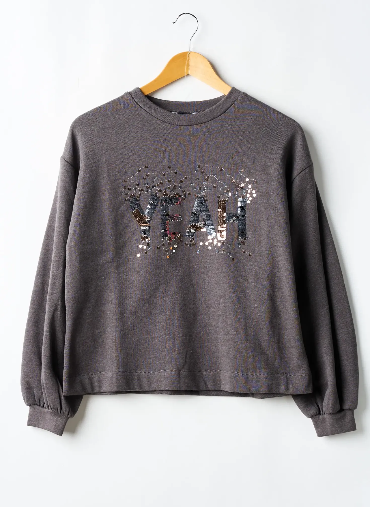 Sweat-shirt Mayoral Gris Manches Longues